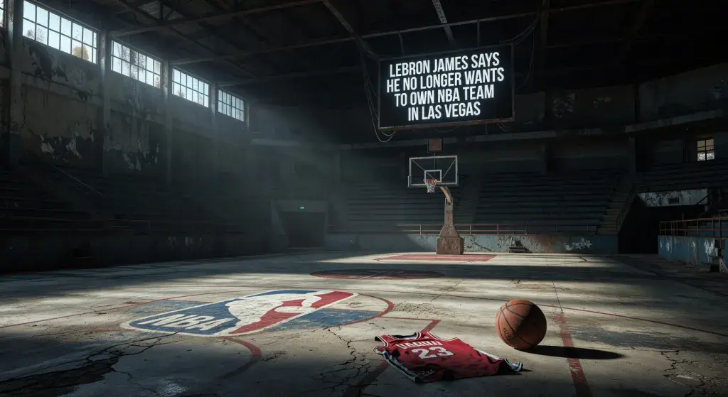 LeBron James says he no longer wants to own an NBA team in Las Vegas