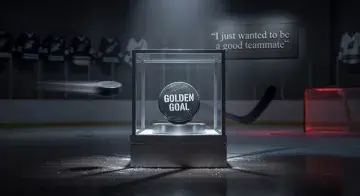 Jack Hughes clarifies initial remarks on Olympic golden goal puck displayed at Hockey Hall of Fame