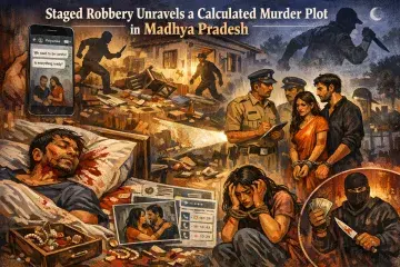 Staged Robbery Unravels a Calculated Murder Plot in Madhya Pradesh