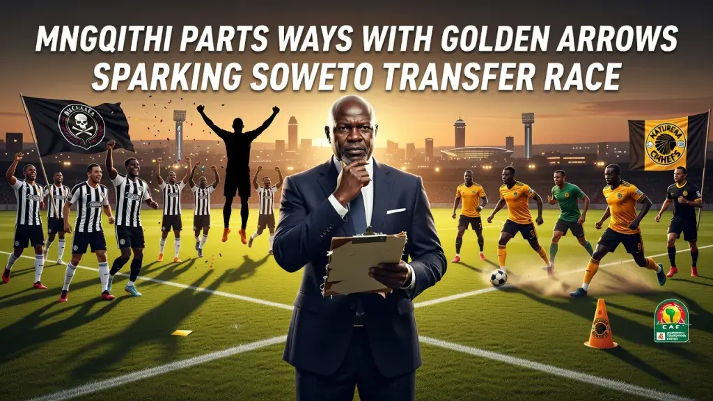 Mngqithi Parts Ways With Golden Arrows, Sparking Soweto Transfer Race