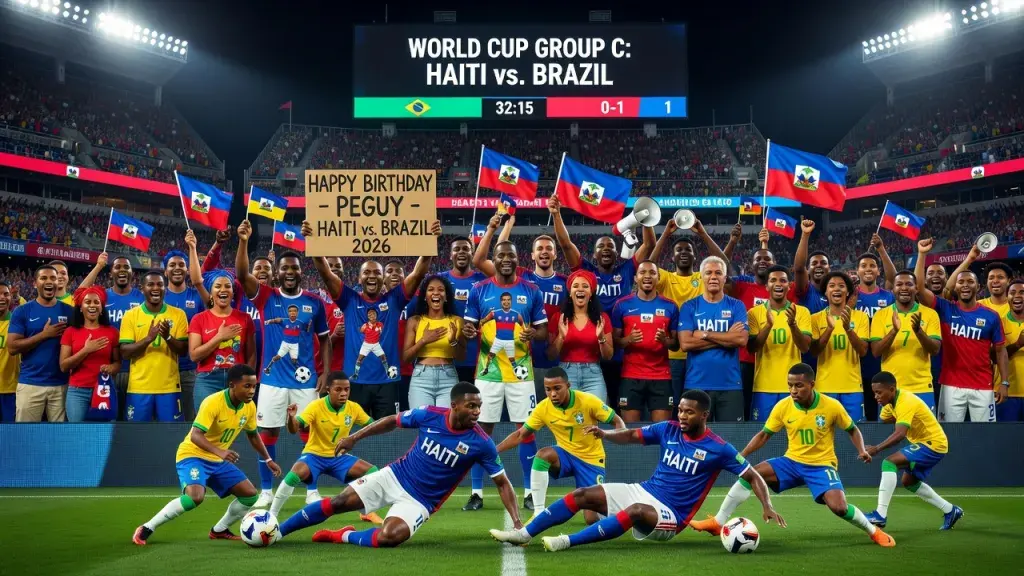 Haiti Face Their Soccer Heroes Brazil in a World Cup Like No Other