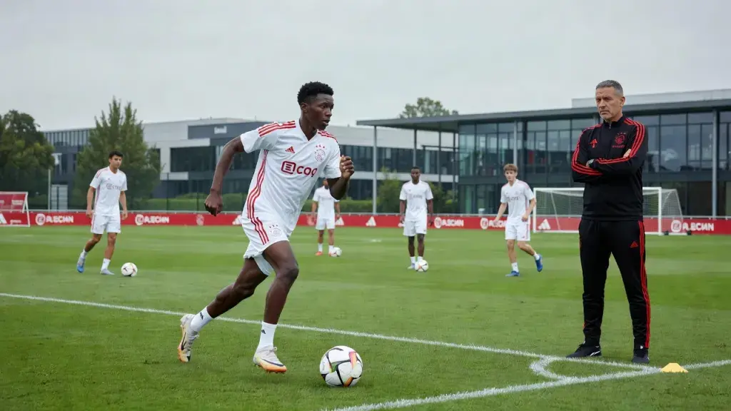 Farioli Eyes Teenage Sensation Tcherno as Ajax Pre-Season Squeeze Bites