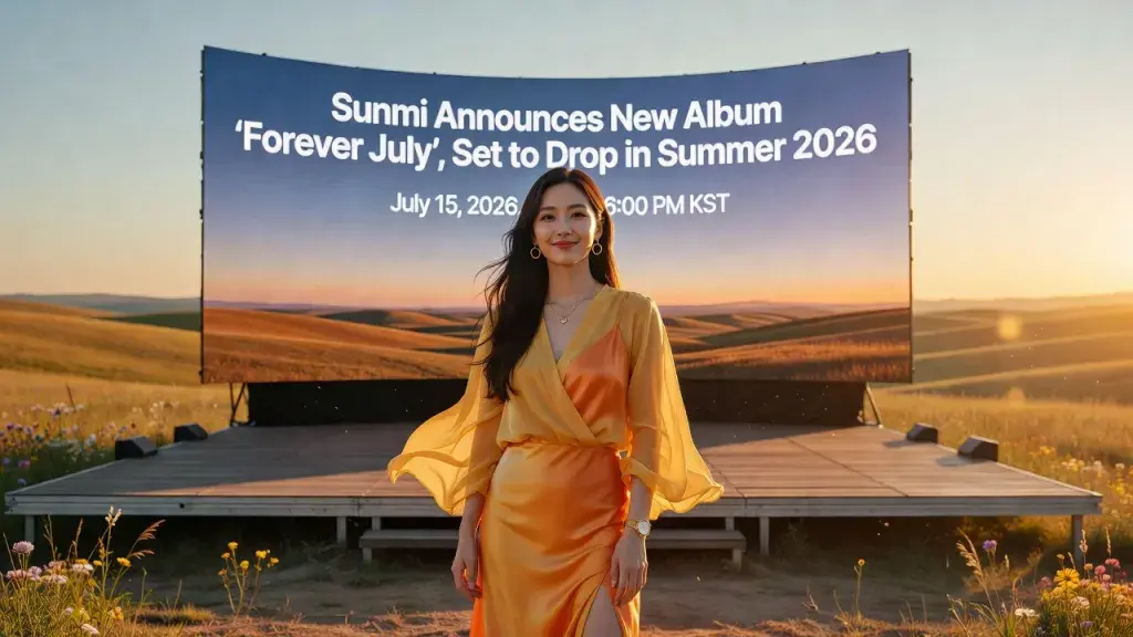Sunmi Announces New Album Forever July, Set to Drop in Summer 2026